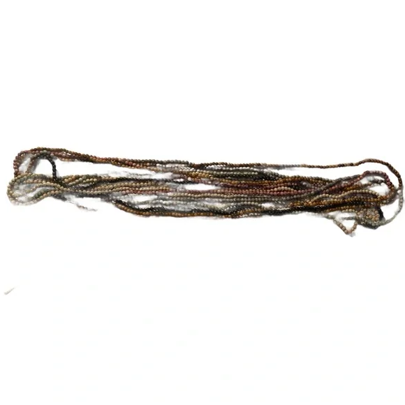 F*cking Wild Multi-Strand 8 Earthy Twister Beads-make It Your Own Creation - Picture 2 of 4